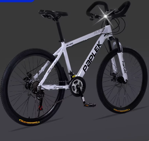 蝴蝶把长途旅行自行车成人男女山地车碟刹越野代步通勤公路车